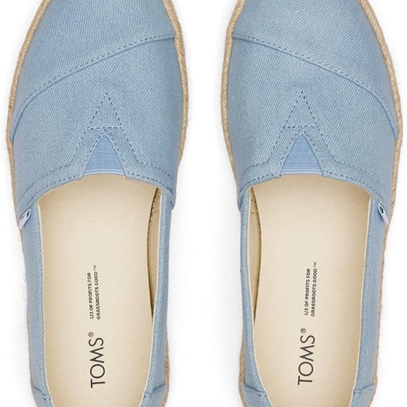 Tom’s women 7.5. Espadrille loafers - Picture 4 of 10